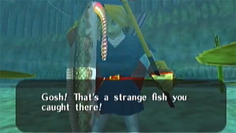 How to catch the Hylian Loach