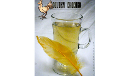 golden chocobo drink