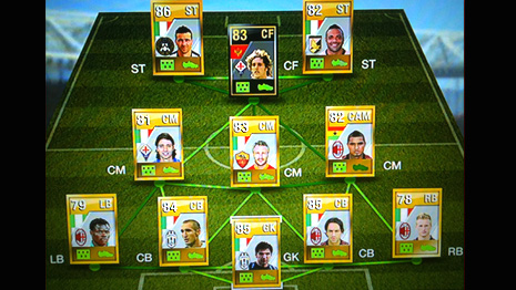 FIFA 12 Ultimate Italy Serie A Team