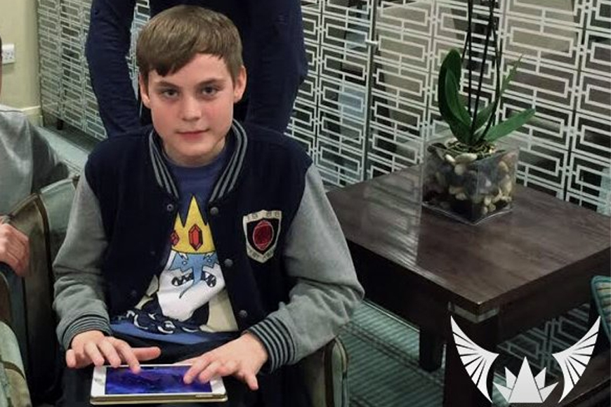 Video interview: 13-year-old British Vainglory pro gamer Benedict "MrKcool" Ward