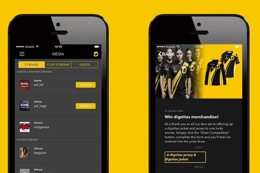 Company behind new Team Dignitas app wants to help eSports teams better monetise their fanbases