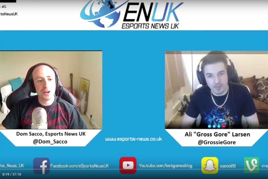 'I wouldn't mind being a coach or guest caster' – Gross Gore on UK eSports
