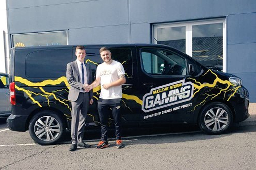 The tale of a UK esports car, salt, and flipping the bird
