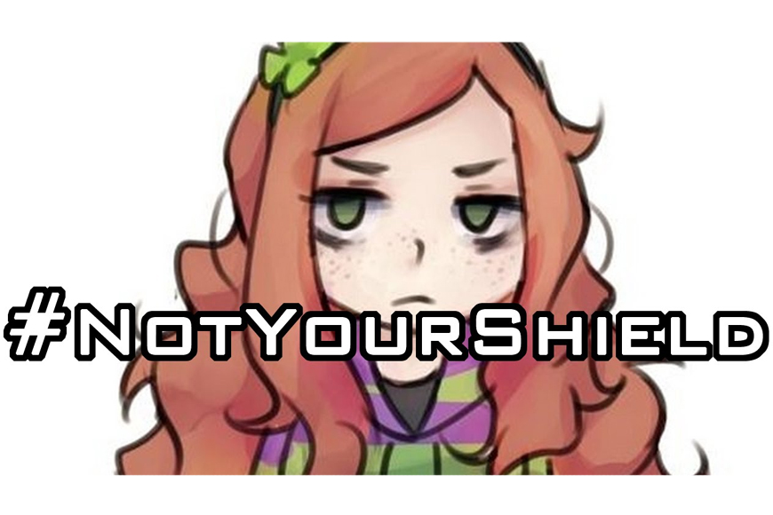 not your shield gamergate