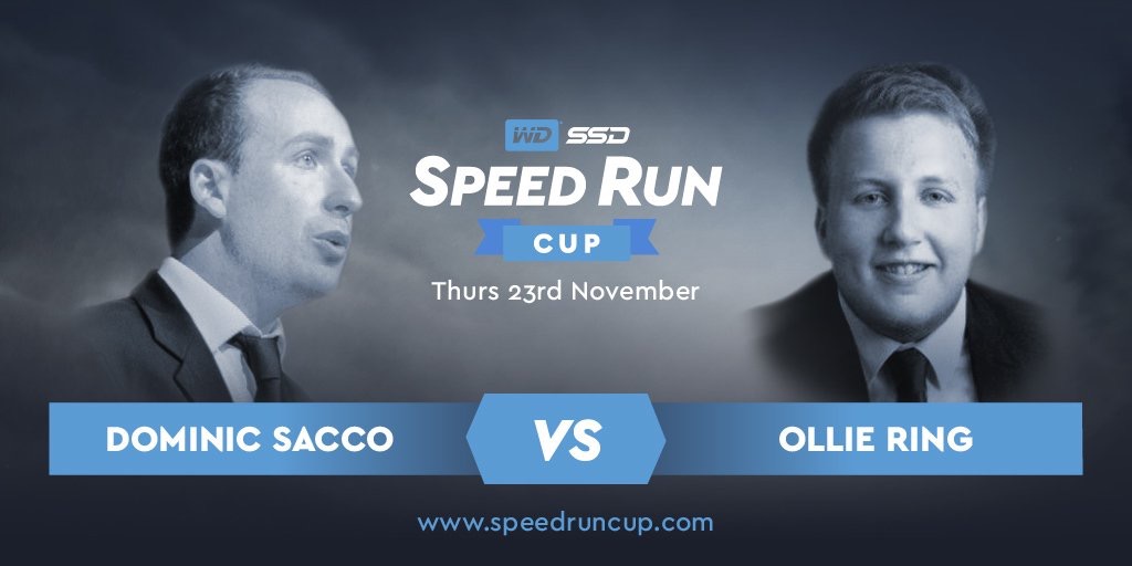 Come and watch ENUK's Dom Sacco face-off against Esports Insider's Ollie Ring in a speedrunning tournament