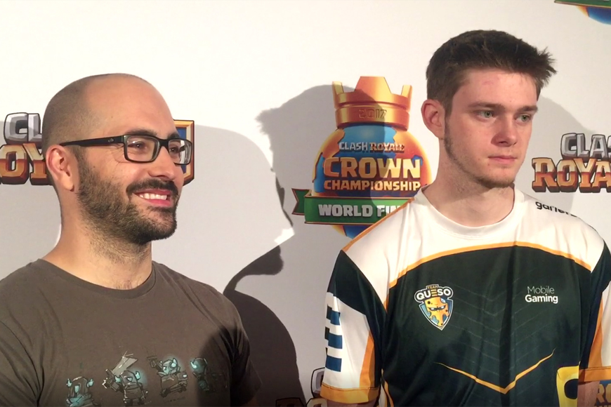 Video interview: Clash Royale NA player Colton Wall & caster The Rum Ham on the London finals, and UK's hopes for the future