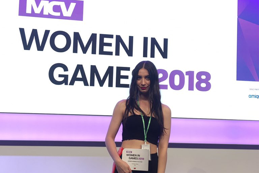 Caroline Oakes wins Esports Woman of the Year: 'It really means a lot that people believe in me and nominated me'