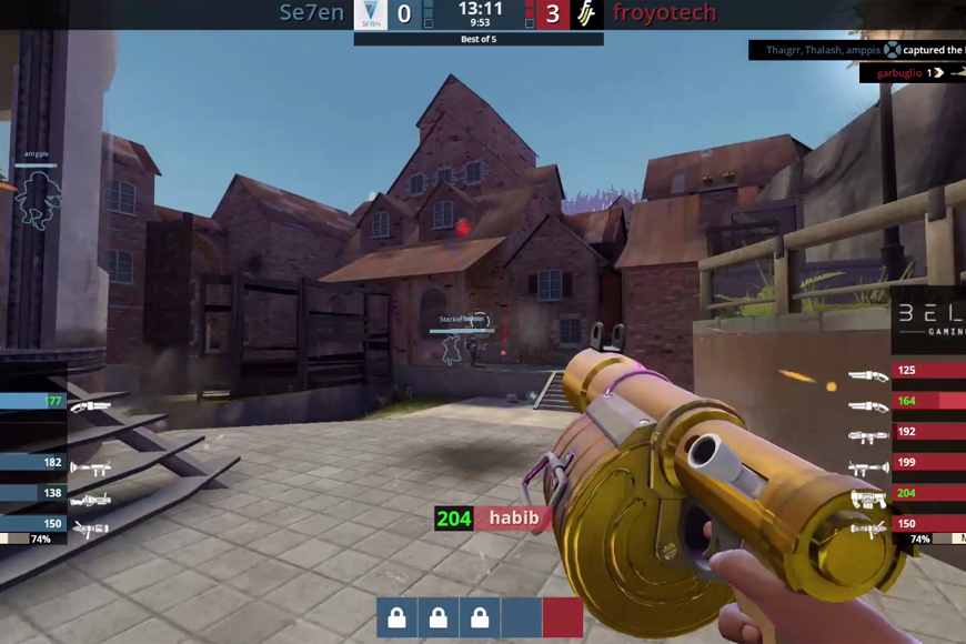 Team Fortress 2 pulled in 12k+ Twitch viewers at i63