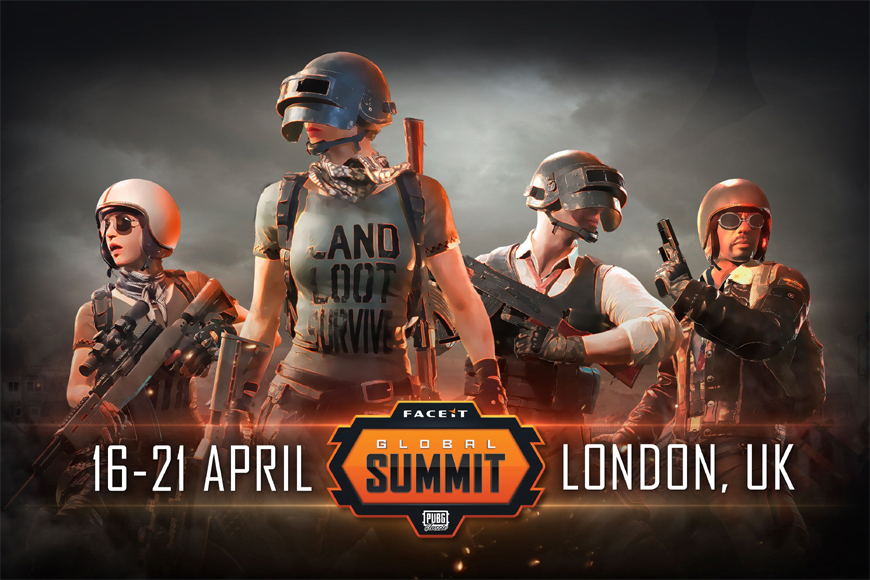 The world's best PUBG teams will face-off in London at the FaceIT Global Summit: PUBG Classic this April