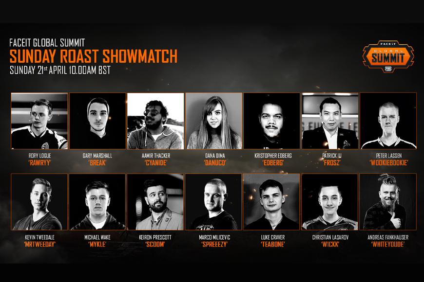 UK PUBG players including Break and Cyanide to take part in FACEIT Global Summit: Sunday Roast Showmatch
