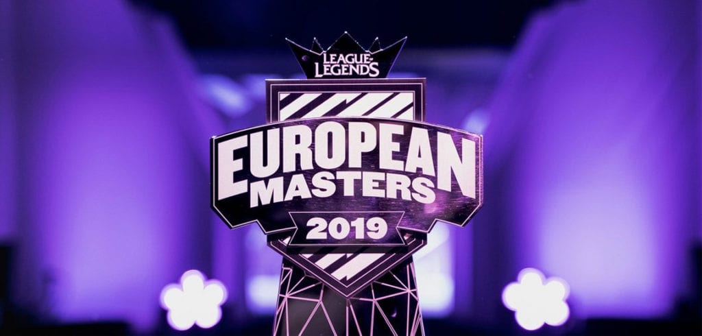 eu masters 2019 trophy