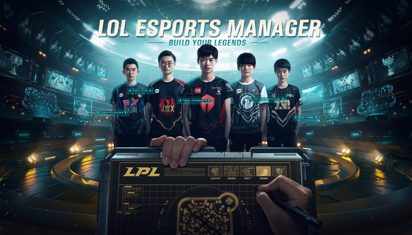 League of Legends Esports Manager to enter open beta in China in July