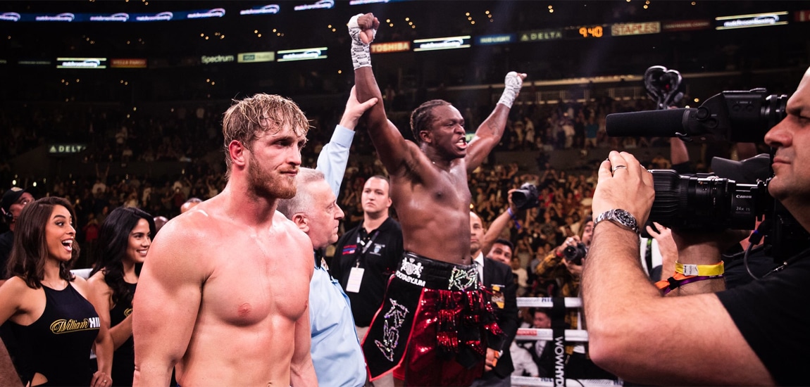 KSI defeats Logan Paul in boxing bout rematch