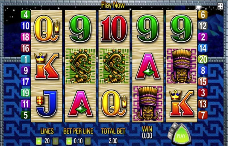 slot game screen