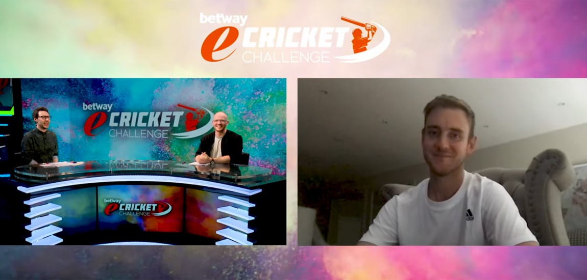 Gfinity to run cricket esports TV series tournament with pro cricketers taking part, including England’s Stuart Broad
