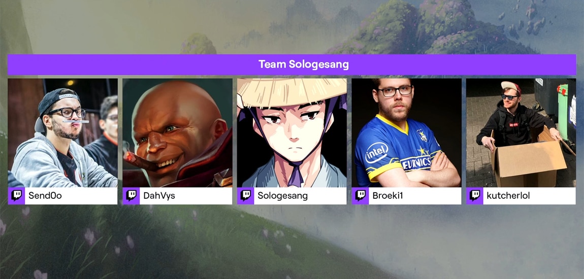 Team Sologesang win Twitch Rivals Spirit Blossom European Showdown with the help of BT Excel top-laner Send0o