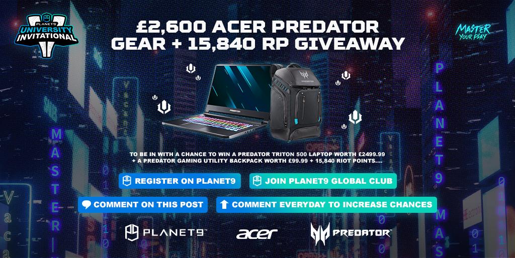 acer predator giveaway