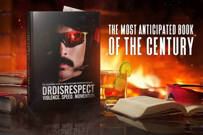 dr disrespect book promo