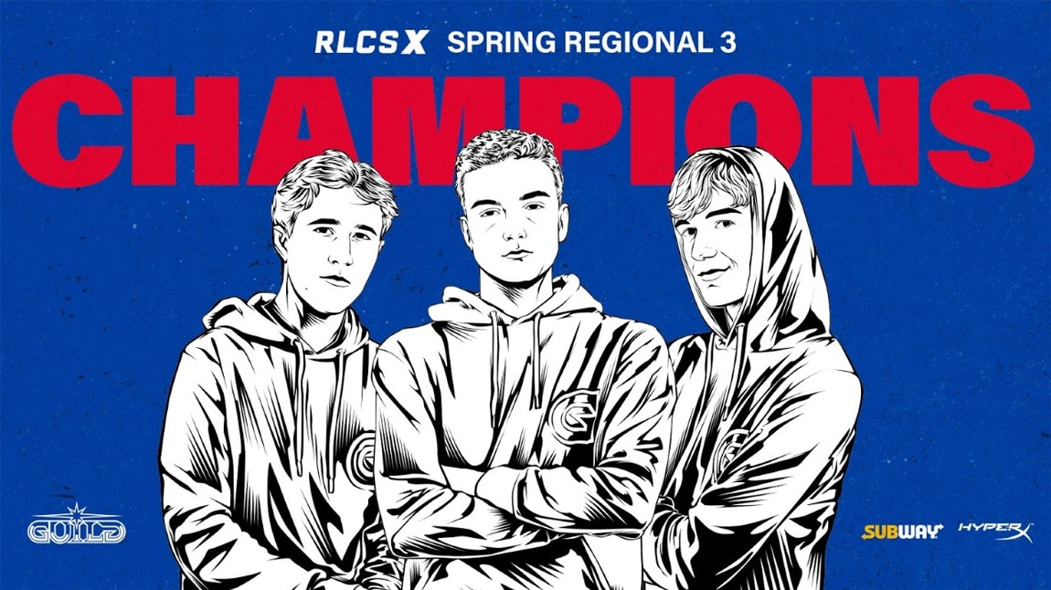 Guild Esports Rocket League team wins RLCS X Spring European Regional