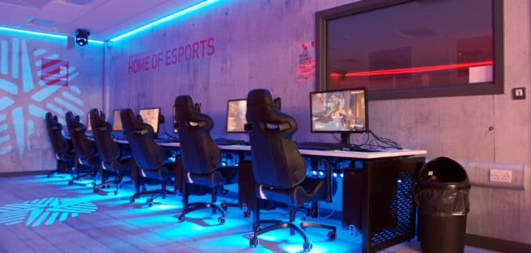 Staffs Uni - one of several UK esports courses
