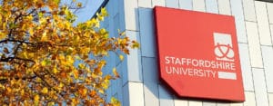 Staffordshire University outside