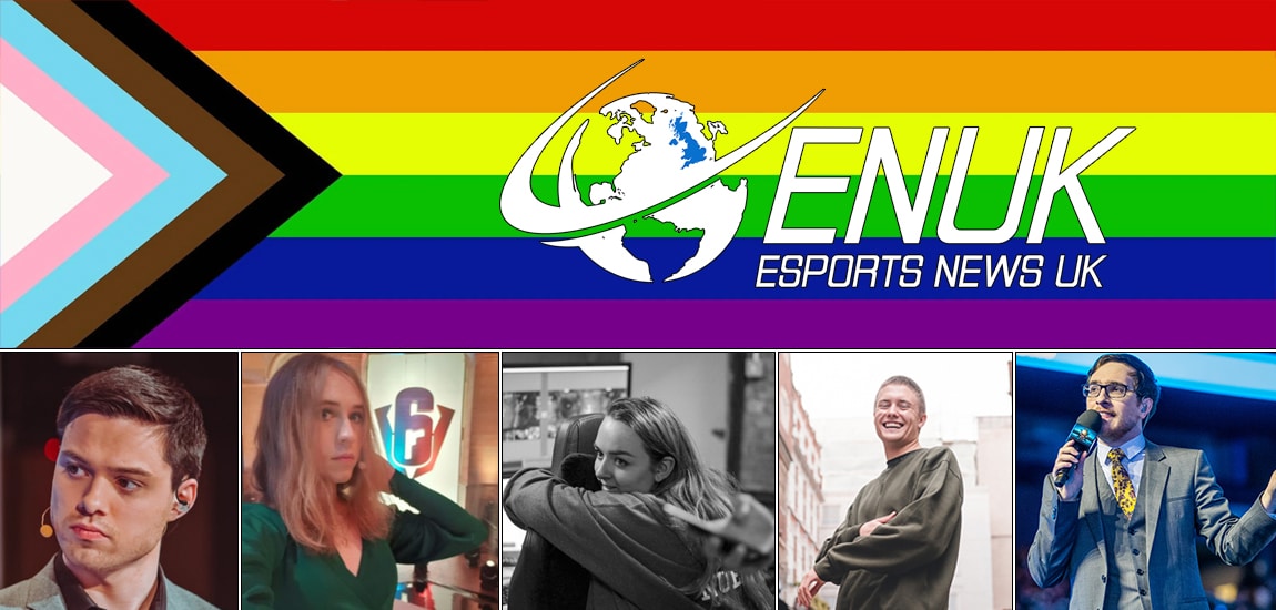 Celebrating Pride Month 2021: UK & Ireland esports personalities share their view on LGBTQIA+ issues and representation within the industry