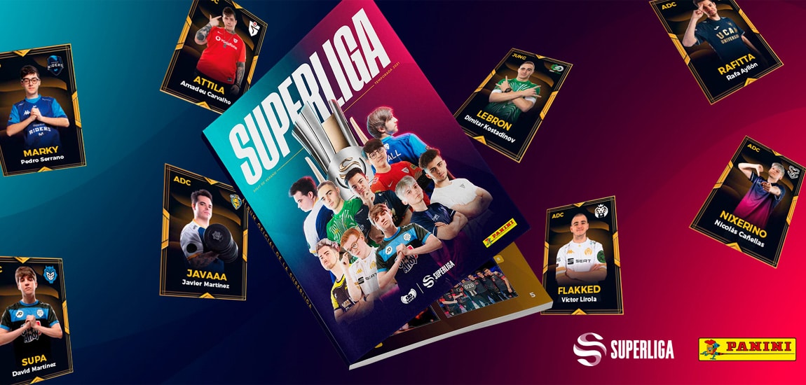 League of Legends esports now has its own sticker album as LVP Superliga partners with Panini for the first time