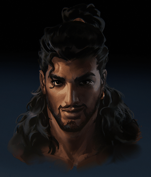 Akshan portrait