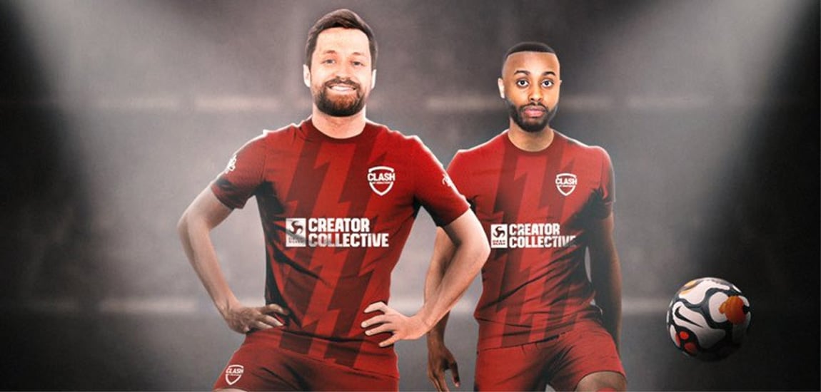 UK YouTubers to compete in Clash of Creators football charity match raising money for MIND