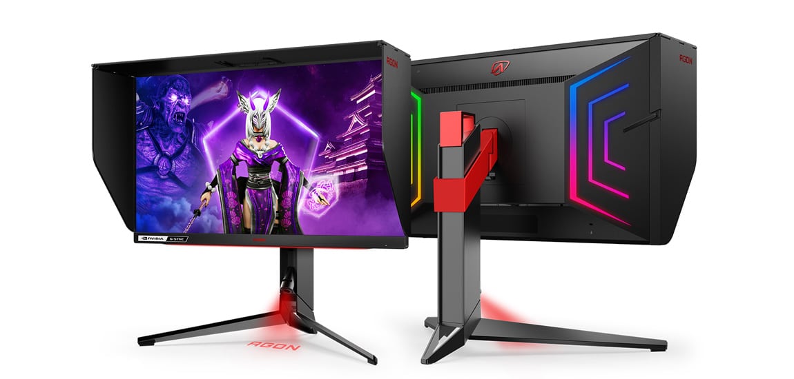 AOC launches new AGON gaming monitor range including PRO models for esports fans and players, like the 360Hz AG254FG with Nvidia Reflex