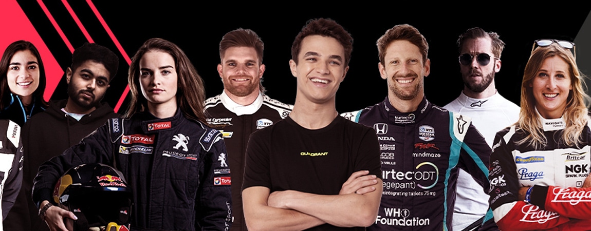 Lando Norris leads motorsport, esports and YouTube personalities in online Star in a Reasonably Fast Car Invitational with Top Gear, Square Enix and Circuit Superstars