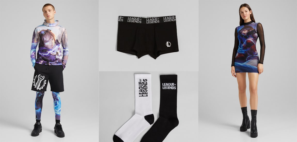 Bershka launches League of Legends clothing range including boxer shorts and socks, community reacts with a mix of criticism, praise and memes