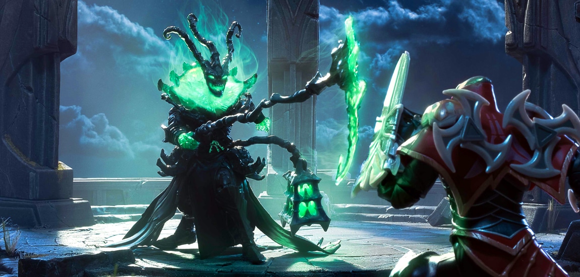 New League of Legends action figure toys launched by Spin Master, including Thresh, Zed, Jinx, Vi and more