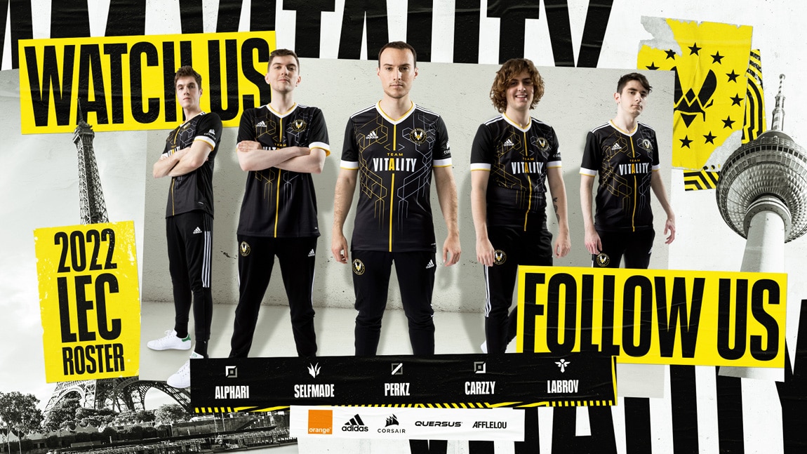 Alphari and Perkz make EU return official as Team Vitality announce 2022 LEC roster, hope to reach Worlds final: “This is Team Vitality’s time – watch out for us”