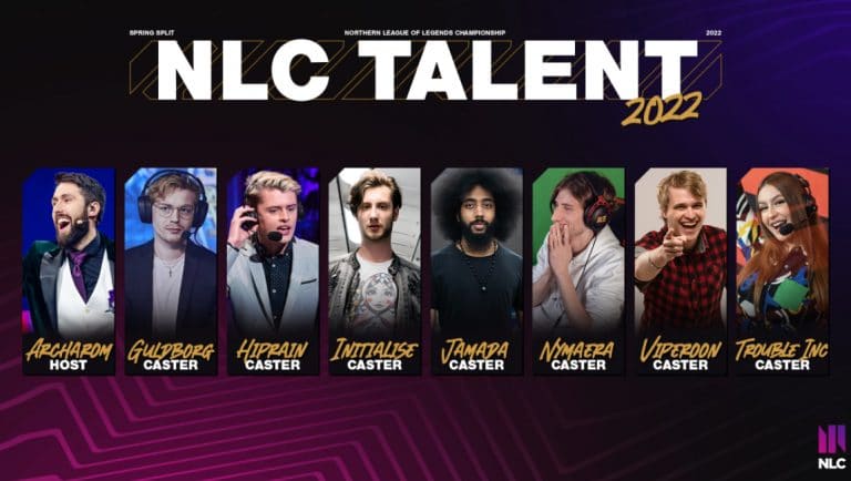 NLC Casters League of Legends
