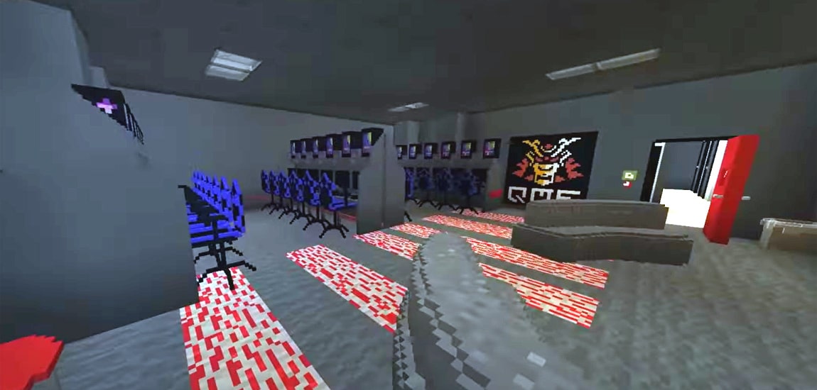 Students cleverly recreate entire Queen Mary’s College esports facility in Minecraft ahead of Minecraft Collegiate League