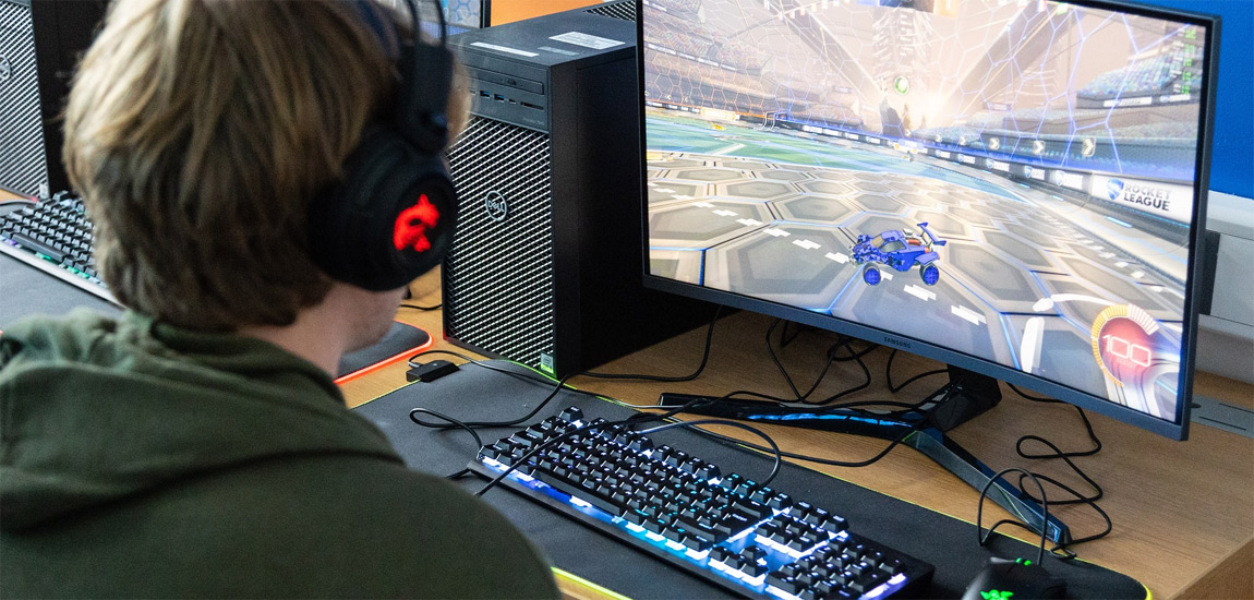 Bournemouth and Poole College converts 132-seat theatre into esports arena