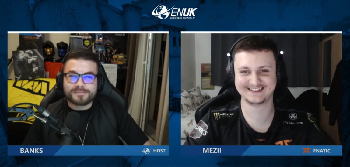 ‘I’m not your typical UK CSGO player’ – Fnatic Mezii interview conducted by James Banks | Powered by MSI