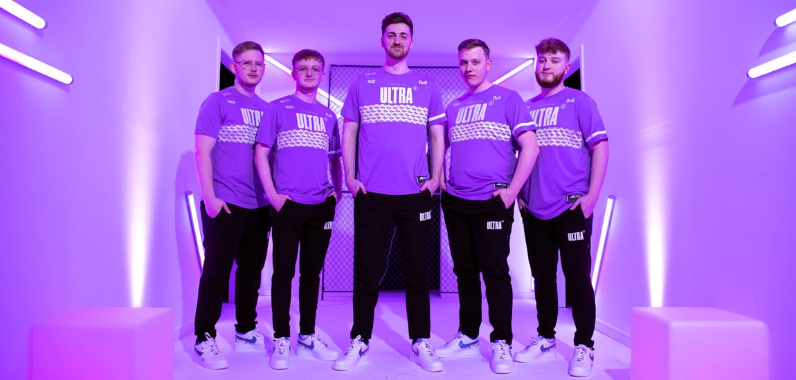Toronto Ultra’s UK players react after taking third place at CoD Major 3