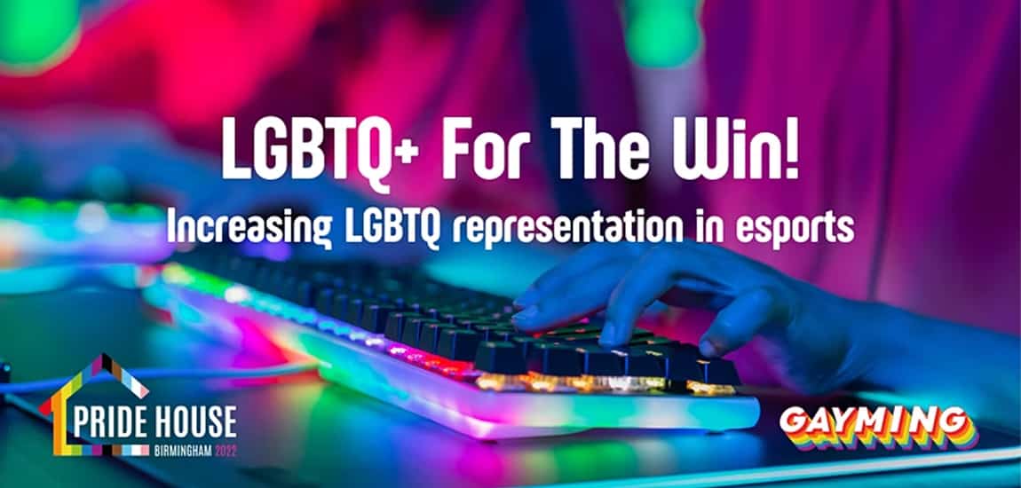How can we increase LGBTQ representation in esports? Gayming Magazine to host panel discussion in Birmingham featuring UK esports personalities Fluke, Stress and Layla