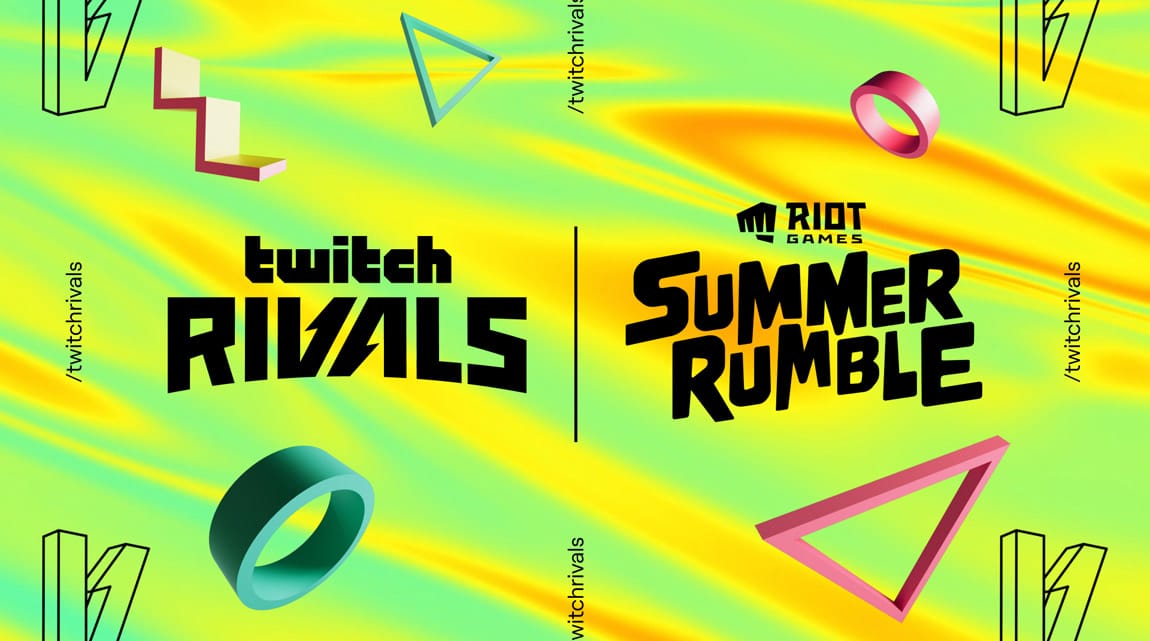 Twitch Rivals x Riot Games Summer Rumble returns for 2022 with 150 streamers playing in Valorant, LoL and TFT tournaments; viewers able to receive a gun buddy
