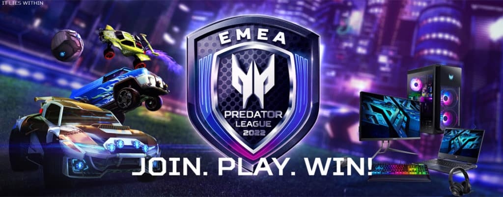 Acer Predator League join play win