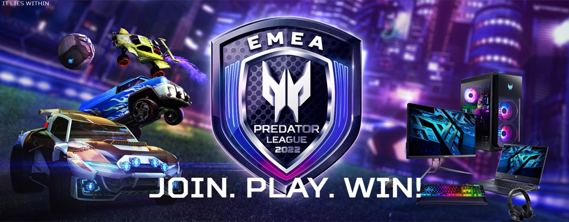 Acer Predator League 2022 EMEA Rocket League esports tournament registration opens, with €90,000 in prizes up for grabs