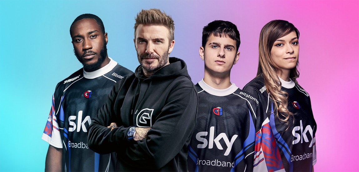 Guild signs Sky as £2m-a-year premier partner in ‘one of Europe’s largest ever esports sponsorships’, will form a women’s Rocket League team, and Beckham renegotiates deal as London HQ becomes the Sky Guild Gaming Centre
