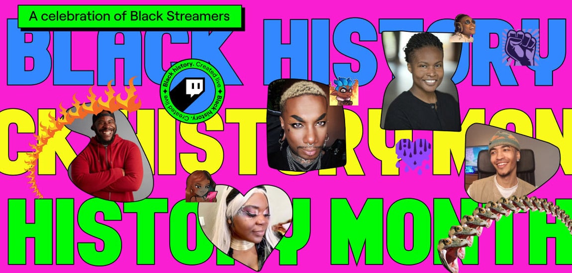 Twitch celebrates Black History Month in the UK and Ireland with a host of streamers