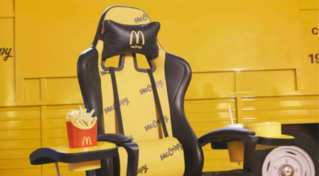 Mcdonalds gaming chair