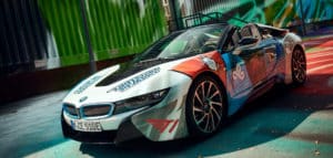 BMW esports car