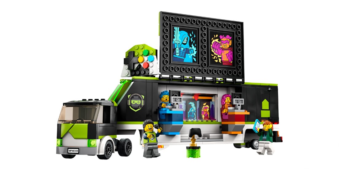 Lego Esports Set: Lego City Gaming Tournament Truck Launches