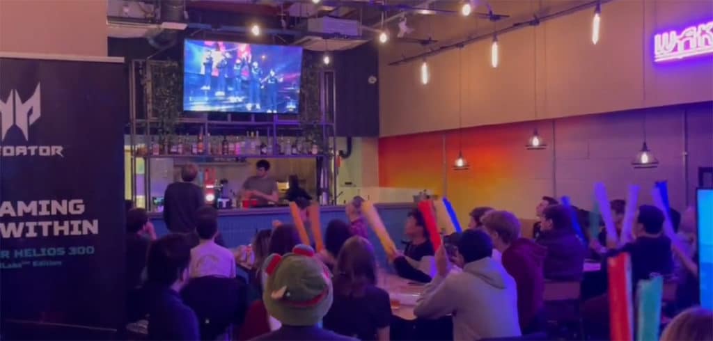 Worlds 2022 viewing party London Platform