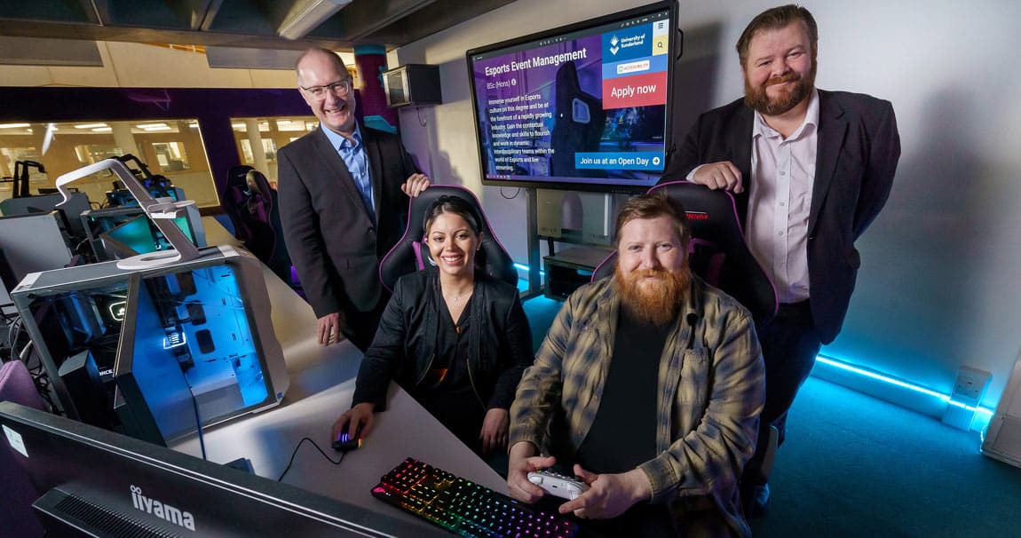 University of Sunderland to launch Esports Event Management degree, invests up to £1m in campus